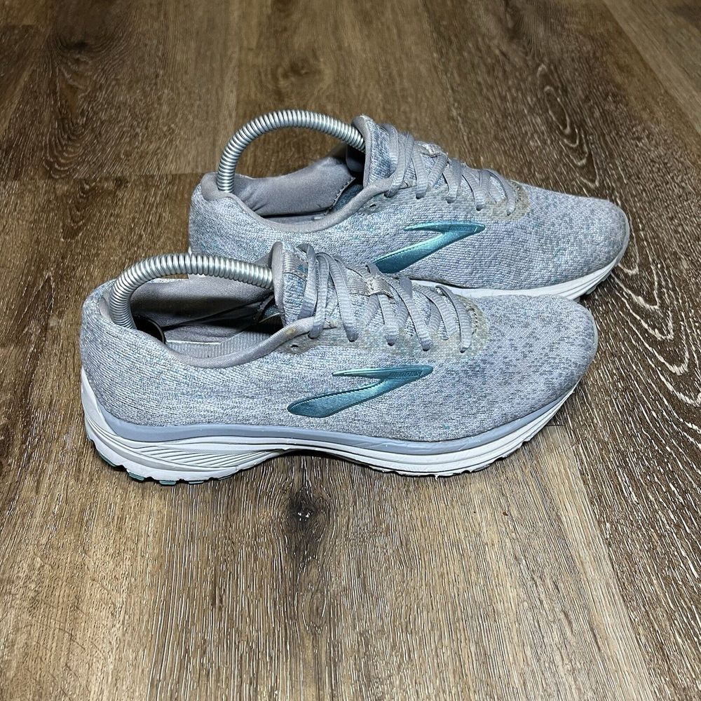 Brooks Womens 7.5 B Anthem‎ 2 1202931B998 Gray Blue Running Shoes Sneakers
